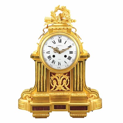 Lot 180 - Napoleon III Gilt-Bronze and Rouge Marble...
