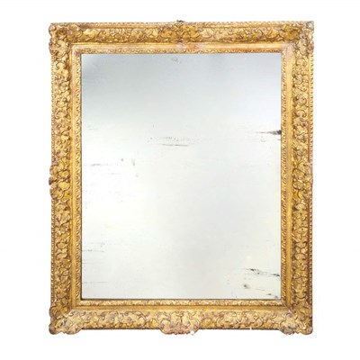 Lot 546 - French Gilt-Wood Overmantel Mirror Late 19th...