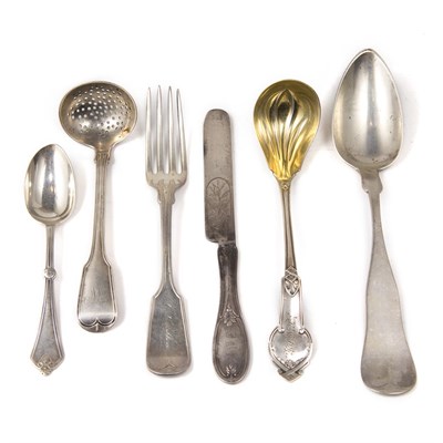 Lot 320 - Group of American Sterling and Coin Silver...