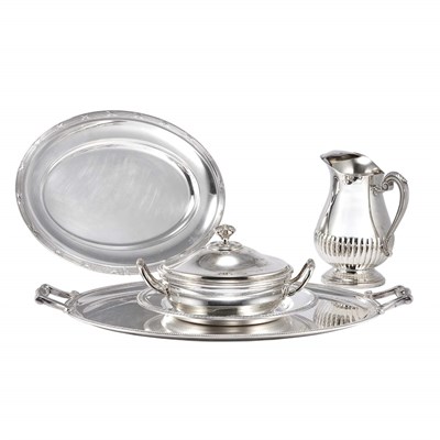 Lot 279 - Group of Christofle Silver Plated Articles In...