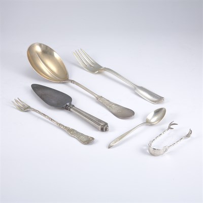 Lot 364 - Group of Sterling Silver Flatware Total...