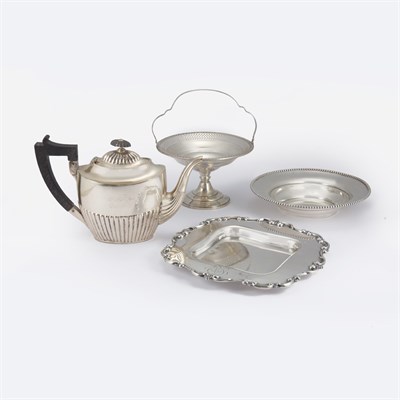 Lot 369 - Group of Sterling Silver Table Articles...