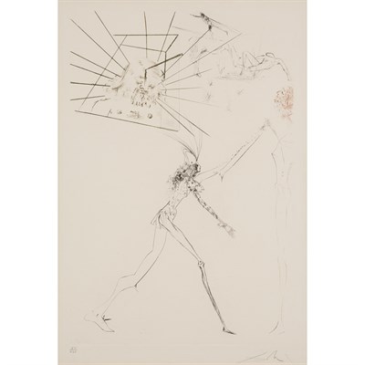 Lot 316 - Salvador Dali (1904-1989) LES TROIS BARONS...
