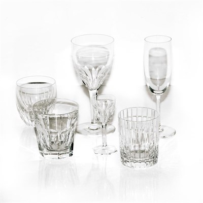 Lot 420 - Assembled Baccarat Stemware Service...