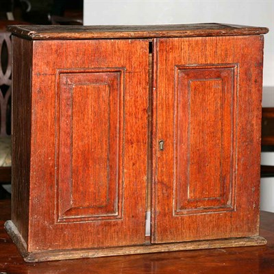 Lot 433 - Provincial Oak Diminutive Cabinet Height 14...