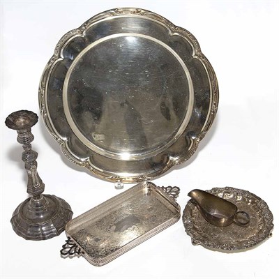 Lot 374A - Group of Silver Plated Table Articles...