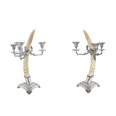 Lot 253 - Pair of Joseph Rodgers & Sons Sheffield Silver...