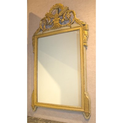 Lot 517 - Pair of Louis XVI Style Painted and Gilt-Wood...