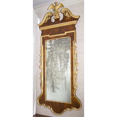 Lot 168 - George II Style Gilt Painted Walnut Mirror...