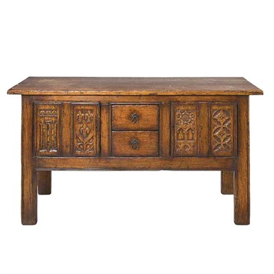 Lot 315 - English Provincial Oak Cabinet Height 33...