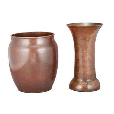 Lot 162 - Dirk van Erp Dutch/American, 1860-1933 Two...