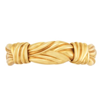 Lot 327 - Gold Bangle Bracelet, Angela Cummings