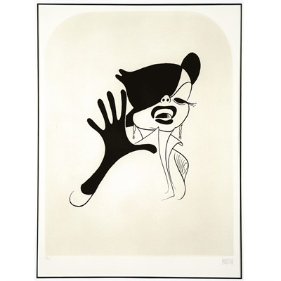 Lot 135 - Al Hirschfeld JUDY GARLAND IN CONCERT Etching,...