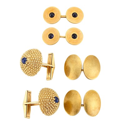 Lot 203 - Group of Gentleman's Jewelry