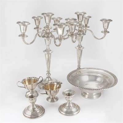 Lot 356 - Group of Seven Sterling Silver Table Articles...