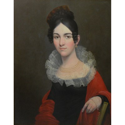 Lot 81 - English School 18th/19th Century Portrait of a...