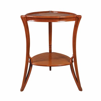 Lot 411 - Louis Majorelle Art Nouveau Marquetry Inlaid...