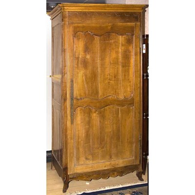 Lot 171 - Provincial Louis XV Fruitwood Single-Door...