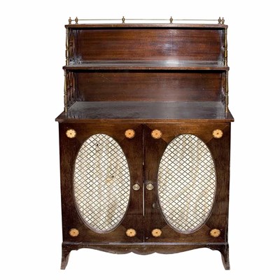 Lot 403 - George III Style Mahogany Chiffonier Height 52...