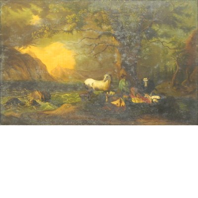 Lot 75 - American School 19th Century Resting on the...