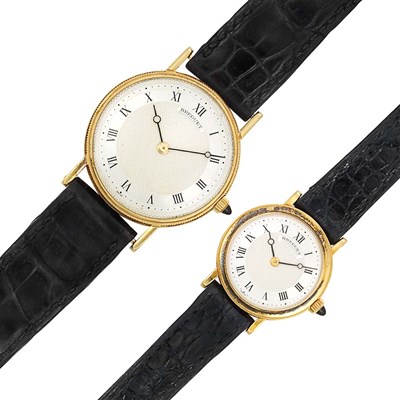 Lot 12 - Lady's and Gentleman's Gold Wristwatches, Breguet