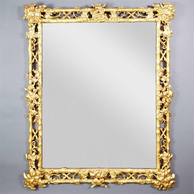 Lot 179 - Victorian Style Gilt-Wood Mirror Of...