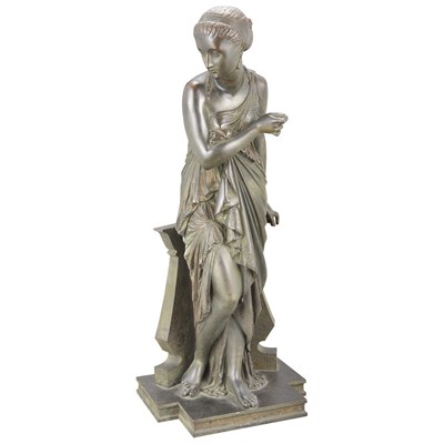 Lot 220 - Bronze Figure of a Classical Muse Cast from a...