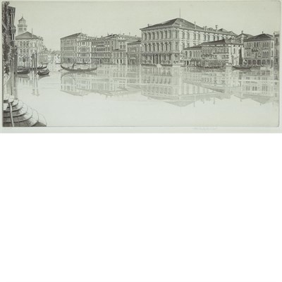 Lot 285 - John Taylor Arms (1887-1953) VENETIAN MIRROR...