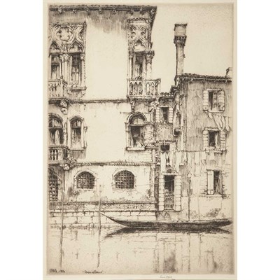 Lot 521 - Ernest D. Roth (1879-1964) THE GATE, VENICE;...