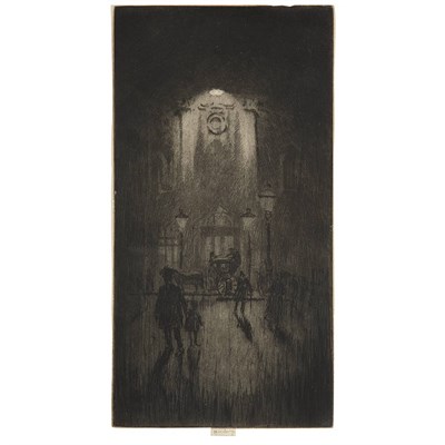 Lot 465 - Joseph Pennell AVENUE THEATER (WUERTH 116)...
