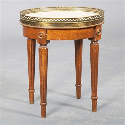 Lot 215 - Louis XVI Style Gilt-Metal Mounted Low Side...