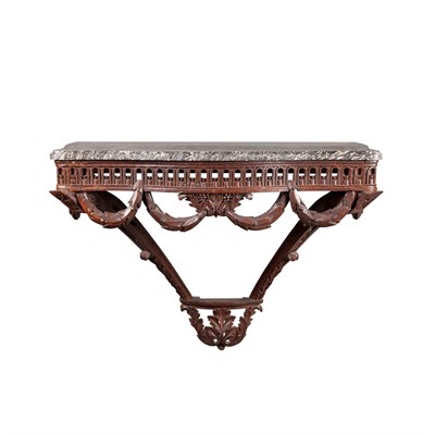 Lot 310 - Louis XVI Oak Console Late 18th century The...