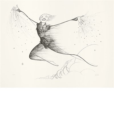Lot 139 - Al Hirschfeld PETER PAN Lithograph, 1998,...