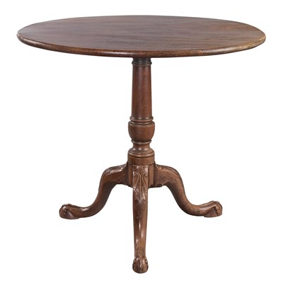Lot 476 - Georgian Style Mahogany Tilt-Top Table Height...