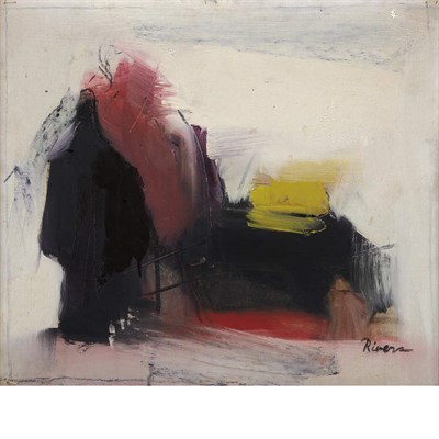 Lot 186 - Larry Rivers American, 1923-2002 Purple Figure,...