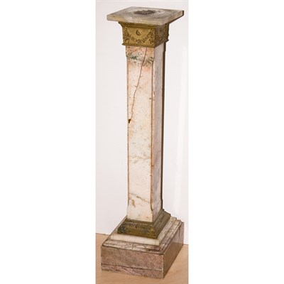 Lot 131 - Neoclassical Style Gilt-Metal Mounted Marble...