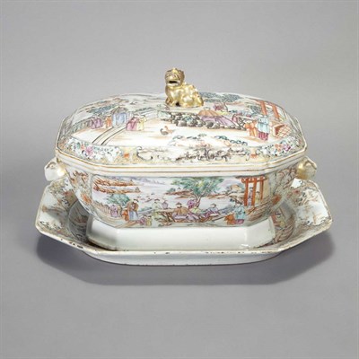 Lot 132 - Chinese Export Famille Rose Porcelain Covered...