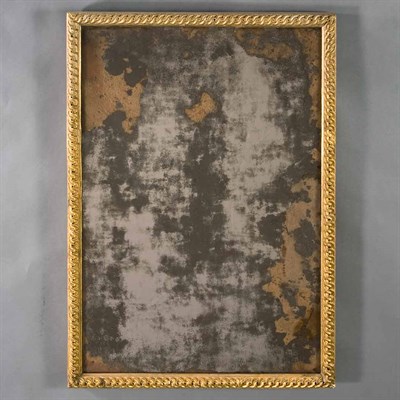 Lot 573 - Louis XVI Style Gilt-Wood Mirror The...