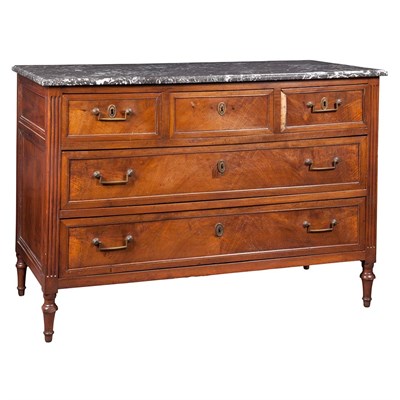 Lot 339 - Louis XVI Walnut Commode 18th/19th Century The...
