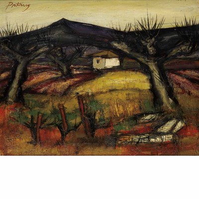 Lot 65 - Franz Priking German, 1927-1979 Paysage de...