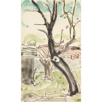 Lot 228 - Arthur Garfield Dove American, 1880-1946 Tree...