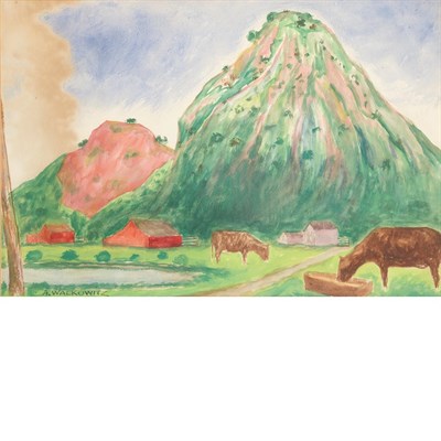 Lot 58 - Abraham Walkowitz American, 1878-1965 (i)...