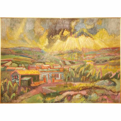 Lot 60 - Bruno Krauskopf German, 1892-1960 Rural...