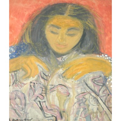 Lot 61 - Bruno Krauskopf German, 1892-1960 Portrait of...