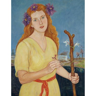 Lot 62 - Vlastimil Hofmann Polish, 1881-1970 Ophelia...