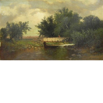 Lot 46 - Charles Day Hunt American, 1840-1914...