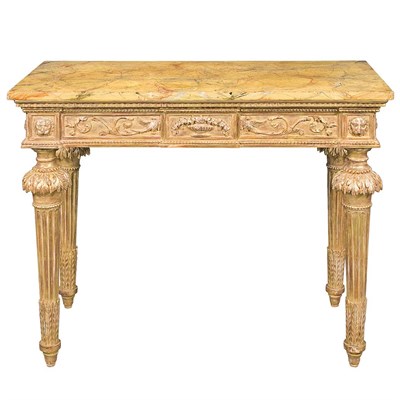Lot 573 - Northern Italian Neoclassical Gilt-Wood...