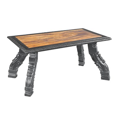 Lot 551 - Anglo-Indian Calamander and Ebony Low Table...