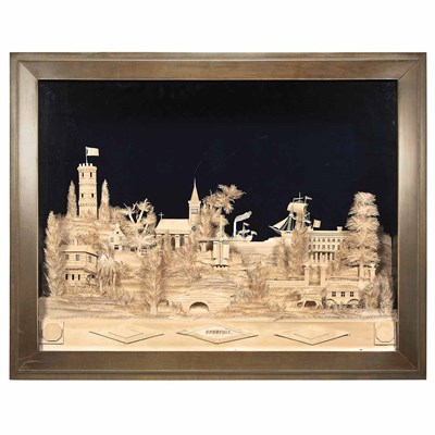 Lot 549 - Victorian Paper Diorama 19th Century Depicting...