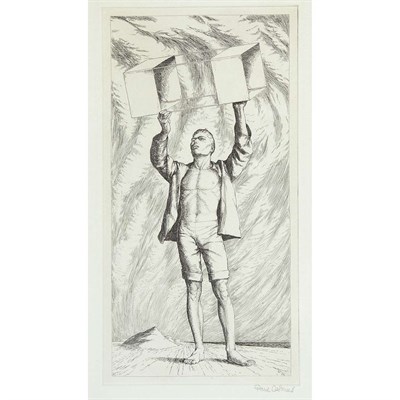 Lot 301 - Paul Cadmus (1904-1999) YOUTH WITH KITE...